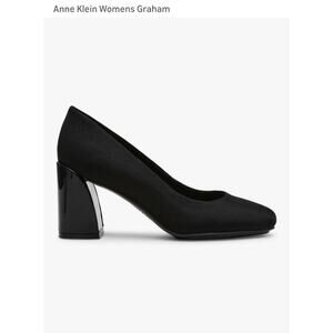 MSRP: $89 NWOB - Anne Klein Graham Black Fabric Pumps - iFlex Comfort - Size 7
